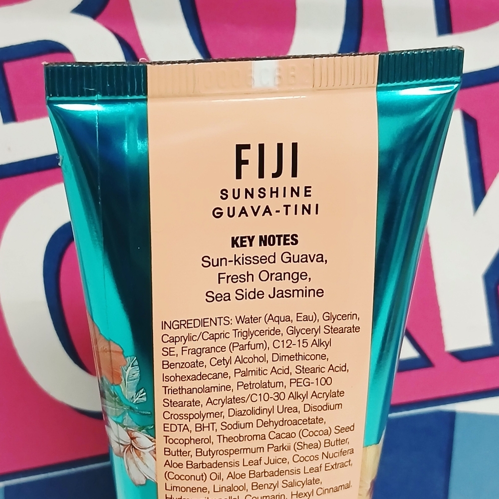 Bath and Body Works Fiji Sunshine Guava-Tini Travel Size Body Cream 2.5 oz - Picture 4 of 5
